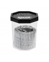 LUSSONI 250 Stück Silber Gewellte Haarnadeln, 4 cm