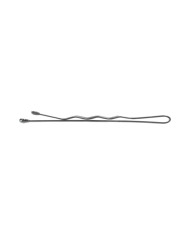 LUSSONI 250 Stück Silber Gewellte Haarnadeln, 6 cm