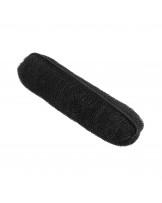 LUSSONI Schwarz Haarknotenring Mit Gummiband, 150 mm