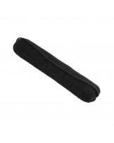 LUSSONI Schwarz Haarknotenring Mit Gummiband, 230 mm