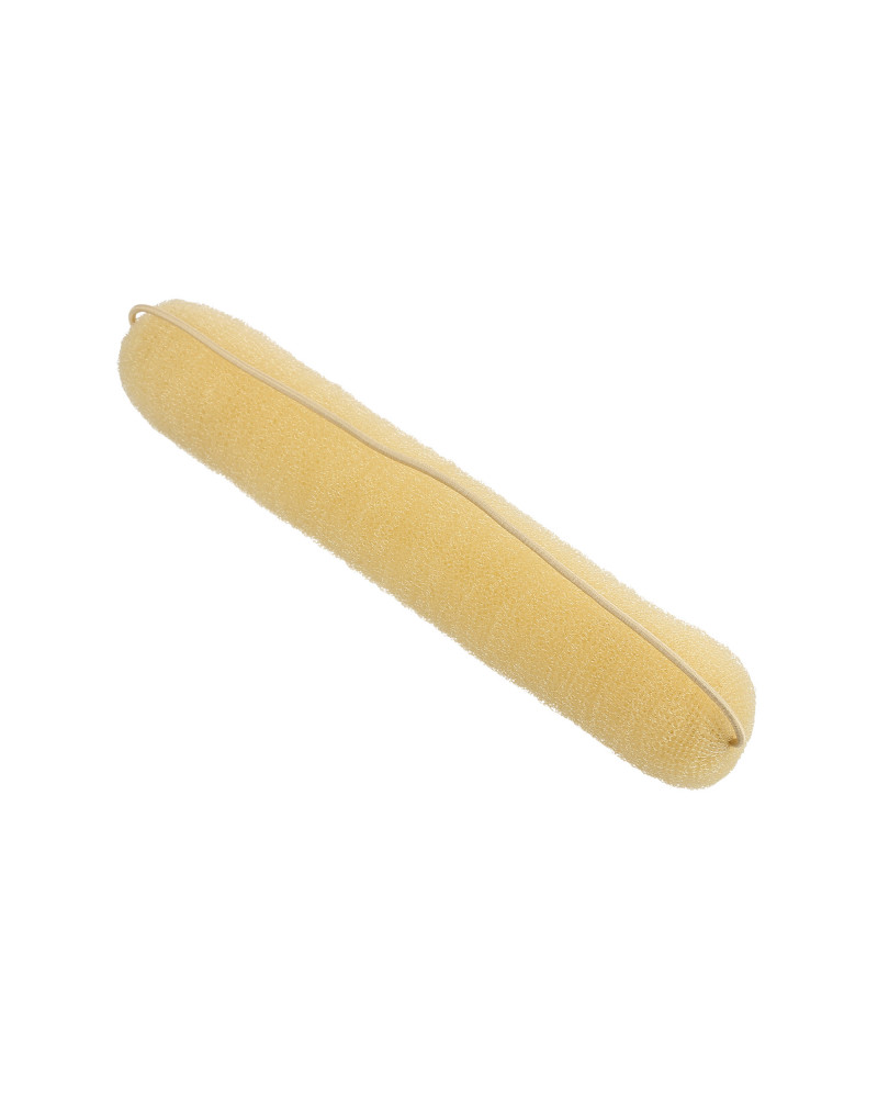 LUSSONI Blond Haarknotenring Mit Gummiband, 230 mm