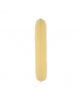 LUSSONI Blond Haarknotenring Mit Gummiband, 230 mm