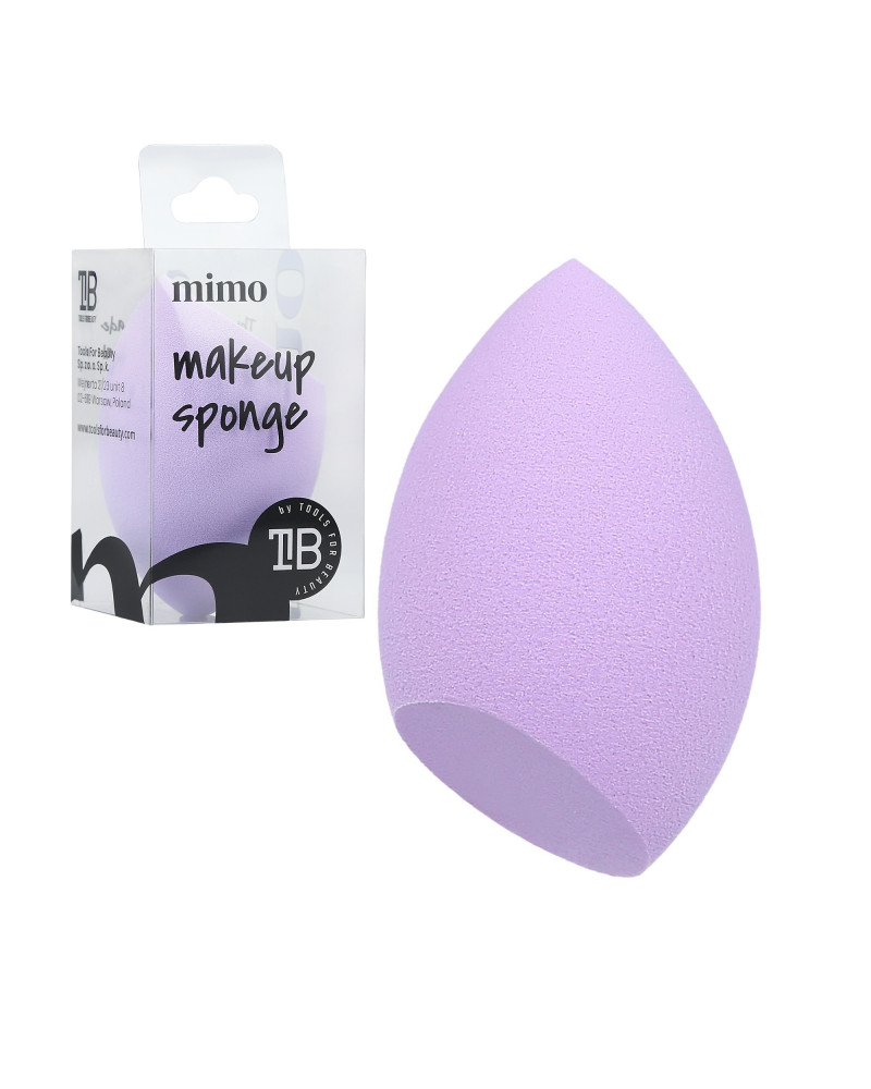 MIMO Olve Cut Makeup Sponge, Purple