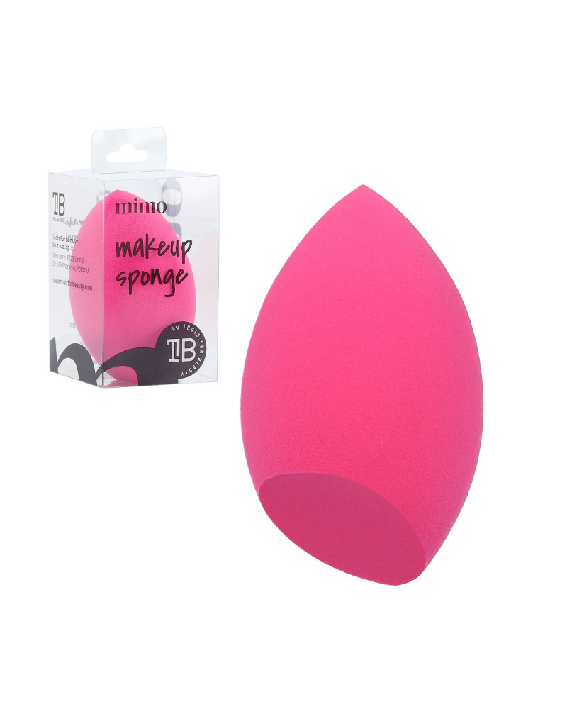 MIMO Olive Cut Makeup Sponge, Pink