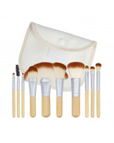 MIMO 10 Pcs Makeup Brush Set, Travel Size