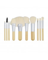 MIMO 10 Pcs Makeup Brush Set, Bamboo