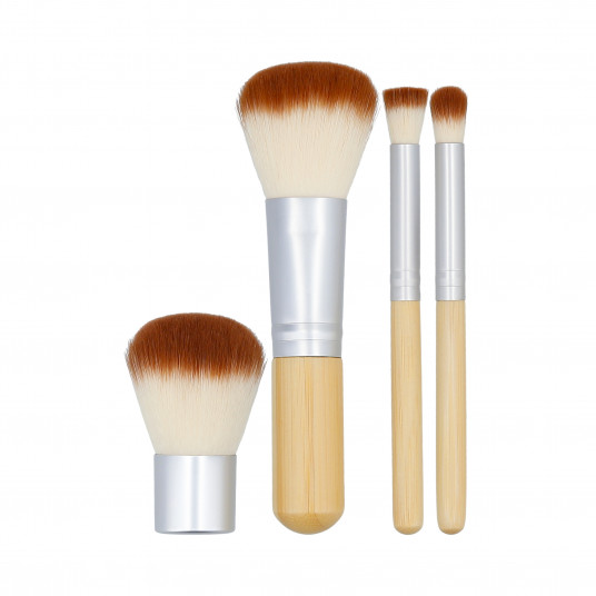 MIMO 4 Teilig Klein Makeup Pinsel Set, Reiseset 