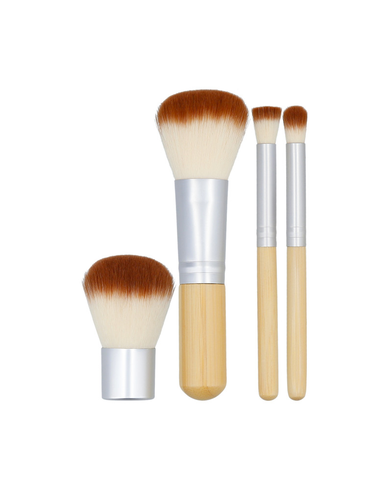 MIMO 4 Pcs Makeup Brush Set, Travel Size