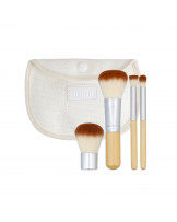 MIMO 4 Teilig Klein Makeup Pinsel Set, Reiseset 