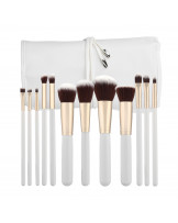 MIMO Professional Makeup brushes 12pcs set in White