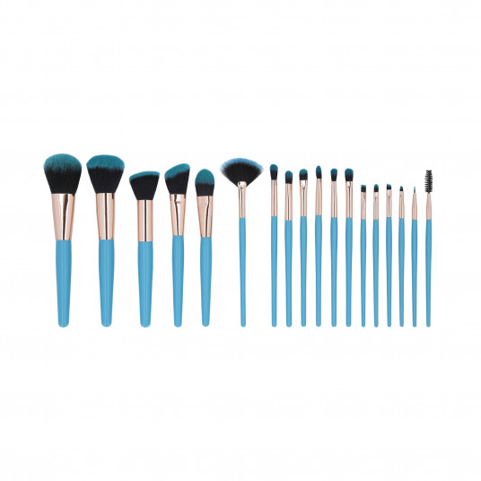 MIMO 18 pcs makeup brush set, Blue