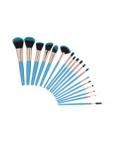 MIMO 18 stck Makeup Pinsel-Set, Blau