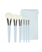 MIMO 6 Stück Make-up Pinsel Set, blau