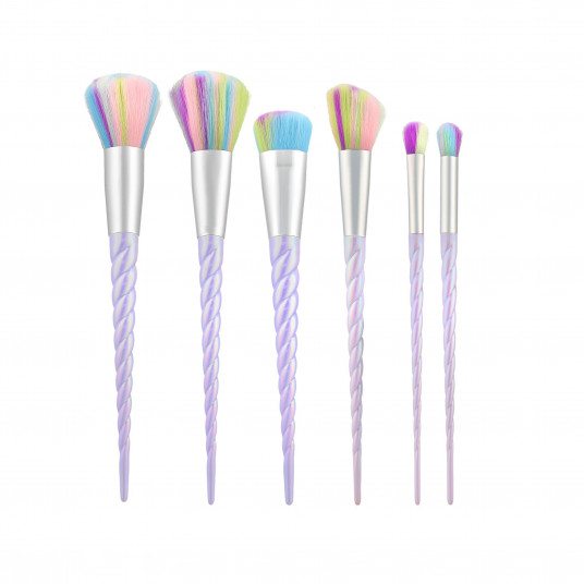 MIMO 6 Pcs Makeup Brush Set, Unicorn