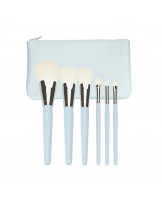 MIMO 6 Stück Make-up Pinsel Set, blau
