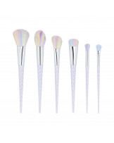 MIMO 6-teiliges Einhorn Make-up Pinsel Set, Pastellfarbe