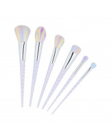 MIMO 6-teiliges Einhorn Make-up Pinsel Set, Pastellfarbe