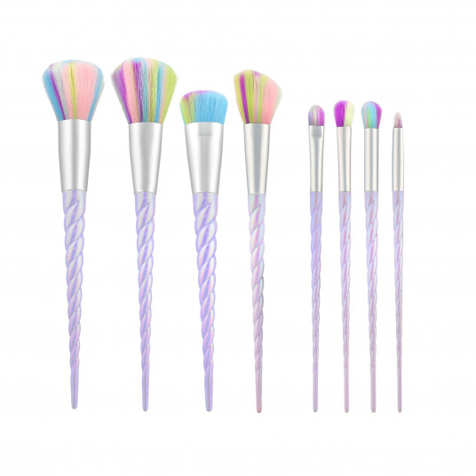 MIMO 8 Teilig Einhorn Makeup Pinseln Set 