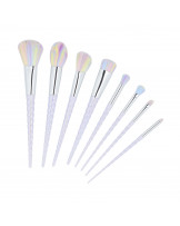 MIMO 8 Pcs Makeup Brush Set, Unicorn, Pastel