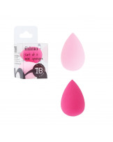 MIMO 2 Teilig Mini Makeup Schwamm Set, Rosa