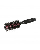 LUSSONI Natural Style Rund Holz Styling Haarbürste, Ø 22 mm