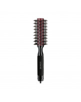 LUSSONI Natural Style Rund Holz Styling Haarbürste, Ø 28 mm