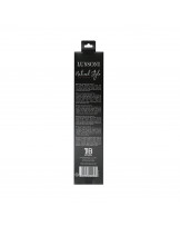 LUSSONI Natural Style Rund Holz Styling Haarbürste, Ø 28 mm