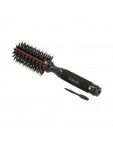 LUSSONI Natural Style Rund Holz Styling Haarbürste, Ø 28 mm