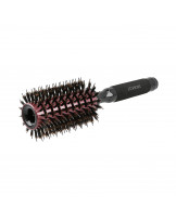 LUSSONI Natural Style Rund Holz Styling Haarbürste, Ø 38 mm