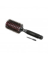 LUSSONI Natural Style Rund Holz Styling Haarbürste, Ø 38 mm
