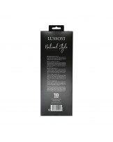 LUSSONI Natural Style Rund Holz Styling Haarbürste, Ø 65 mm