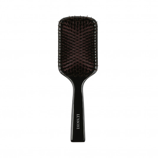 LUSSONI Natural Style Holz Paddle Haarbürste