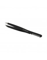 LUSSONI Slant tweezers with comb