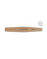 LUSSONI PREMIUM 10 Teilig Trapezform Nagelfeilen, Körnung 180/240