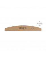 LUSSONI PREMIUM 50 Teilig Halbform Nagelfeilen, Körnung 100/180