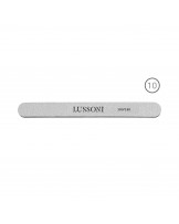 LUSSONI ZEBRA Nail Files, Straight, 100/180, 10 pcs.