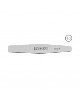 LUSSONI ZEBRA 10 Teilig Trapezform Nagelfeile, Körnung 180/240