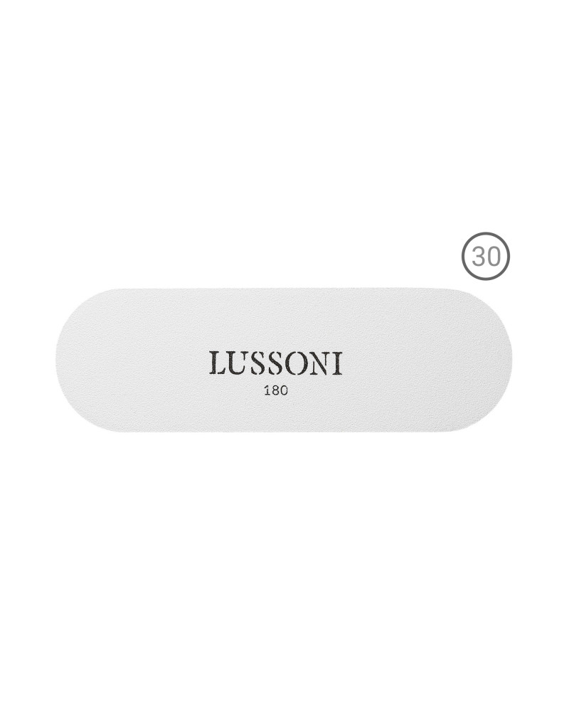 LUSSONI Disposable Foot File Strips, grit 180, 30 pcs.