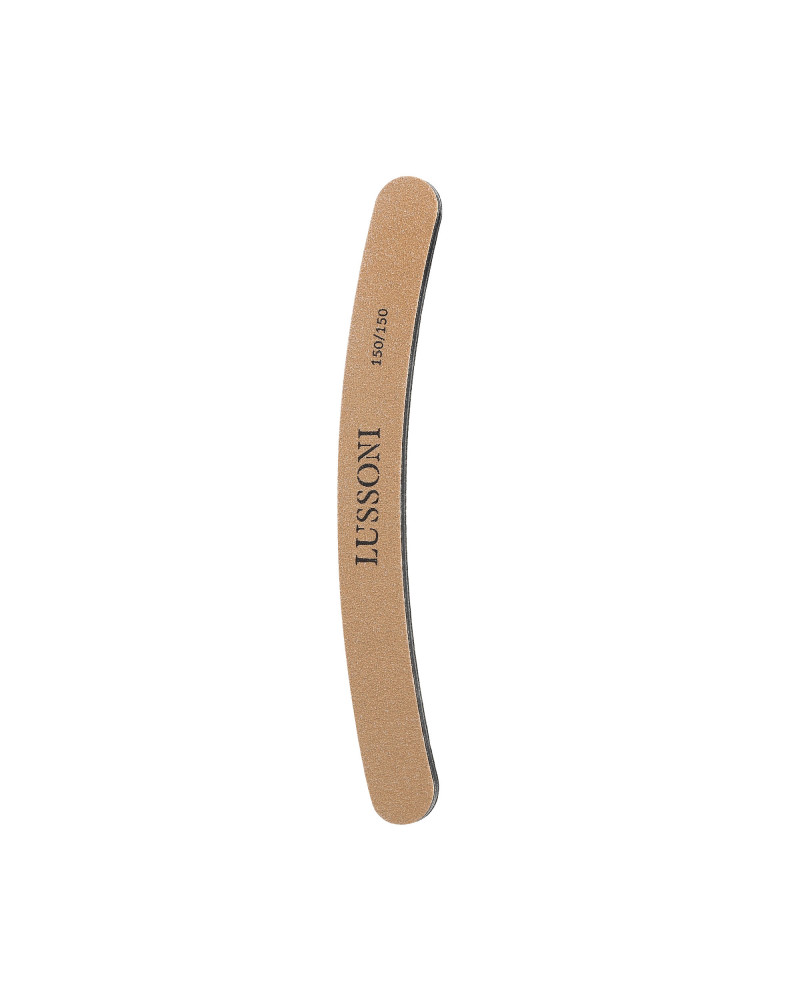 LUSSONI PREMIUM 10 Teilig Gebogene Nagelfeilen, Körnung 150/150