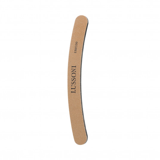 LUSSONI PREMIUM 25 Teilig Gebogene Nagelfeilen, Körnung 150/150