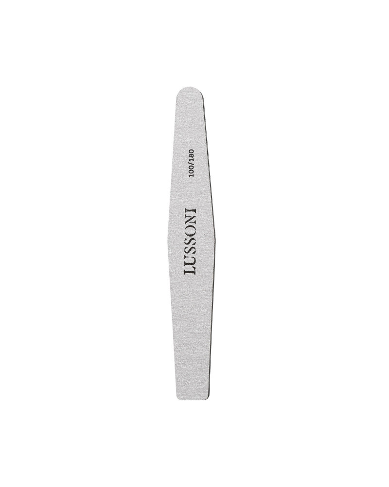 LUSSONI Pilnik do paznokci ZEBRA, Trapez, 100/180, 50 szt.