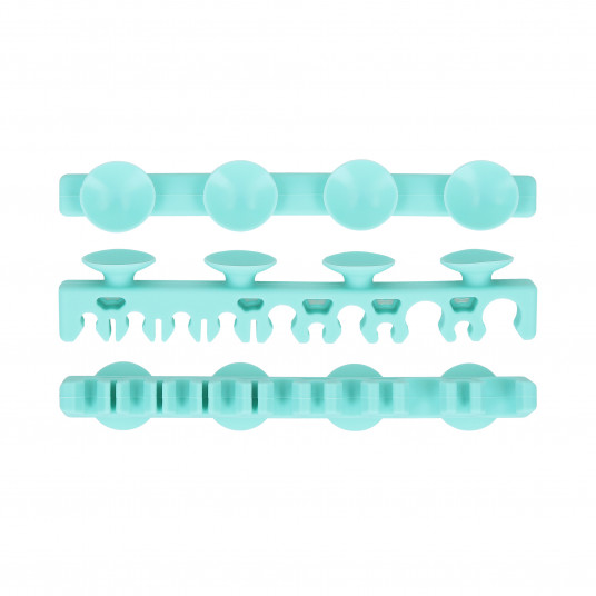 MIMO Silicone makeup brush drying rack, Turquoise