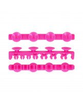 MIMO Silicone makeup brush drying rack, Hot pink