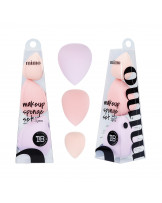 MIMO Make-up Schwamm-Set, 3-tlg., verschiedene Farben