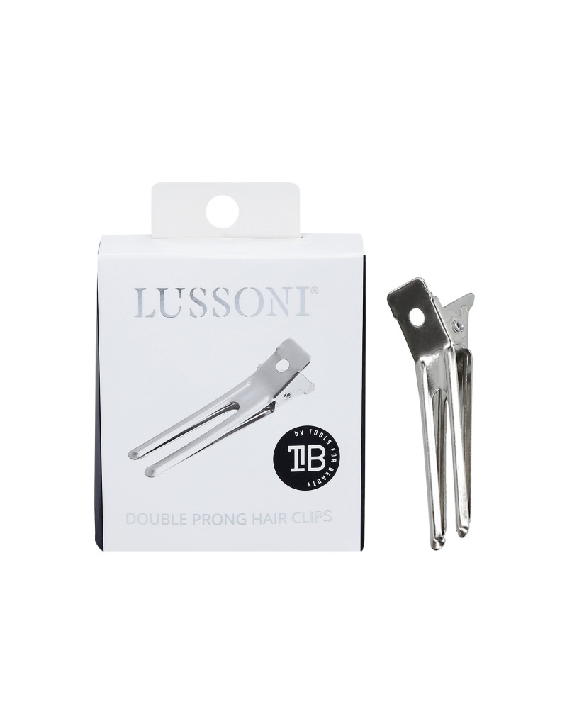 LUSSONI Double prong hair clips, 49mm, 36 pcs