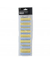 LUSSONI Wałki do trwałej ondulacji na zimno, 22x91mm, 12 szt.