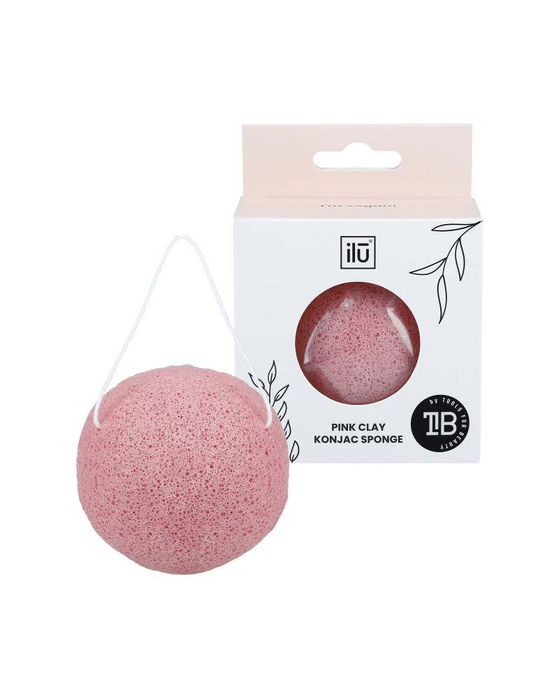 ilū Konjakschwamm, Pink