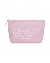 ilū Kosmetiktasche aus Baumwolle, Pink