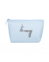 ilū Kosmetiktasche aus Baumwolle, Blau