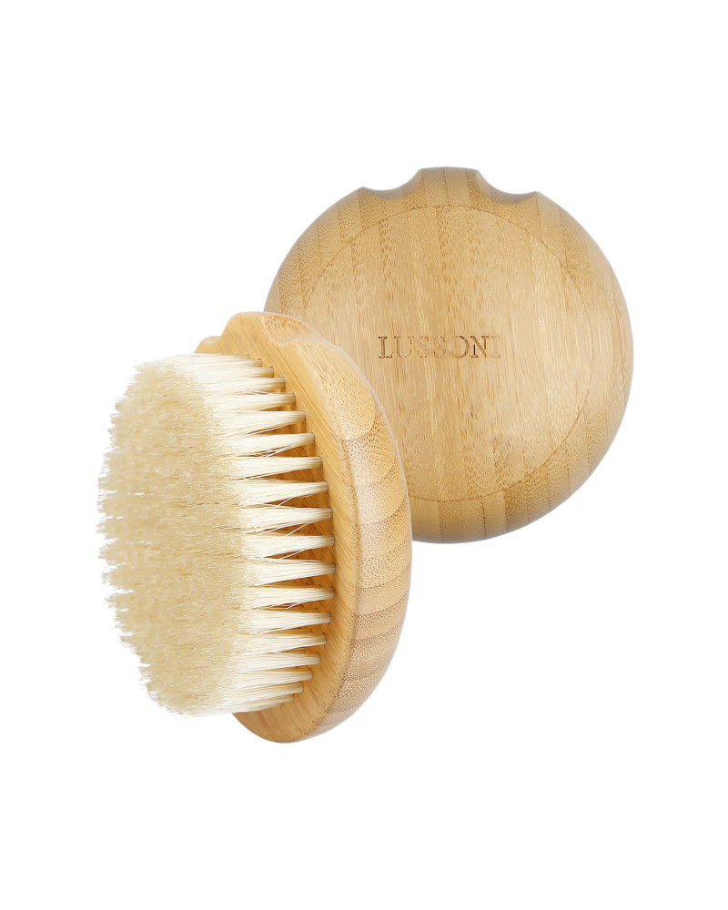 LUSSONI Natural body brush